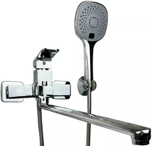 ВАННА  Diadonna  D170-22  ø35, див. пов. в корпусе, излив 35L, шланг 1,5 м, хром, латунный