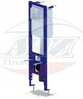 АНИ пласт WC1310 Система скрытой установки для унитаза (инсталяция) КОМПАКТ узкая